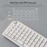 Keychron Q15 Max Metal Ortholinear QMK Wireless Custom Mechanical Keyboard, 64 Keys Hot Swappable Gaming Keyboard, CNC Aluminum Body, XDA PBT Keycaps & Knob for MacOS & Windows, Gateron Jupiter Switch