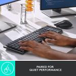 Logitech MX Mechanical Full-Size Illuminated Wireless Keyboard, Tactile Quiet, and MX Master 3S Performance Wireless Bluetooth Mouse Bundle, macOS, Windows, Linux, iOS, Android