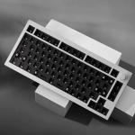 Keychron Q1 Max QMK/VIA Wireless Custom Mechanical Keyboard Barebone Knob Version, Full-Metal Hot-Swappable RGB Backlight 2.4 GHz/Bluetooth/Type-C Wired Gaming Keyboard for Mac/Windows/Linux - White