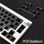 Keychron Q2 Max 65% Compact Custom Mechanical Gaming Keyboard Kit, 2.4 GHz/Bluetooth 5.1/Wired with QMK/VIA Programmable Knob, RGB Aluminum Barebones Keyboard for Mac Windows Linux - White