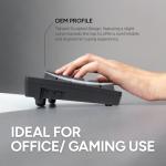 BAROCCOMiSTEL MiSTEL MD600 Alpha BT RGB, Split Keyboard, Ergonomic Mechanical Keyboard, 60%, PBT Double Shot Keycap (Transparent), Bluetooth5.0, Mac/Windows OS Compatible (Silent Red)