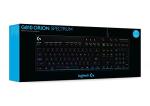 Logitech G810 Orion Spectrum RGB Mechanical Gaming Keyboard – Easy-Access Media Control, Backlit Multicolor LED, Romer-G Mechanical Key Switches
