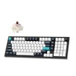 Keychron Q5 Max Wireless Custom Mechanical Keyboard, 2.4 GHz Bluetooth QMK Full Aluminum 96% Layout RGB with Hot-swappable Gateron Brown Switch Compatible with Mac Windows Linux