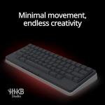 HHKB - Happy Hacking Keyboard Studio (Wireless, Bluetooth, Wired, USB, Silent, Mac, Windows, Charcoal, Printed)