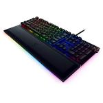 Razer BlackWidow Elite Mechanical Gaming Keyboard: Green Mechanical Switches - Tactile & Clicky - Chroma RGB Lighting - Magnetic Wrist Rest - Dedicated Media Keys & Dial - USB Passthrough