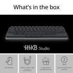 HHKB - Happy Hacking Keyboard Studio (Wireless, Bluetooth, Wired, USB, Silent, Mac, Windows, Charcoal, Printed)