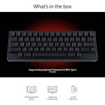 HHKB - Happy Hacking Keyboard Professional Hybrid Type-S (Wireless, Bluetooth, Wired, USB, Silent, Charcoal, Printed) with 2 Year Advance Exchange Warranty