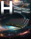 HINATSUSIKE H83 PRO 75% Wireless Mechanical Gaming Keyboard, Hot-Swap Cardamom Switches, PBT Keycaps, RGB Backlit, 3 Modes (2.4G/BT5.0/USB-C Wired), Ergonomic Compact Keyboard for Win/Mac/Linux
