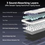 RK ROYAL KLUDGE C84 HE Rapid Trigger Gaming Keyboard, 75% TKL Wired RGB Mechanical Keyboard, Hall Effect Magnetic Switch Keyboard w/Actuation Point Adjustable, 8K Hz Polling Rate, for FPS Gamer