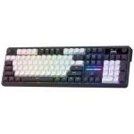Redragon K762 Wireless Gasket Gaming Keyboard w/Hype Screen & Knob, 104 Keys Mechanical Keyboard, Easy-Control 1.14’’ TFT Info Display, 5-Layer Noise Dampening, Round PBT Keycaps, Mint Mambo Switch