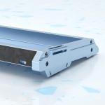 kutethy KY60 Anodizing Aluminum CNC Case for 60% Mechanical Gaming Keyboard,Full CNC Hall Effect Keyboard Compatible with wooting Keyboards (Mecha Blue)