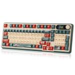 RK ROYAL KLUDGE S98 Mechanical Keyboard w/Smart Display & Knob, Top Mount 96% RGB Wireless Gaming Keyboard BT/2.4G/USB-C, Hot Swappable, Software Support, Creamy Sound, 98 Keys Xmas Limited Edition