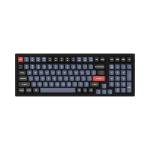 Keychron K4 Pro Custom Wireless Mechanical Keyboard, 96 Keys Hot-swappable QMK/VIA Programmable Macro with K Pro Red Silent Switch RGB Backlit Compatible Mac Windows Linux - Black