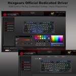 Hexgears F2 Alice83 Aluminum Custom Mechanical Keyboard, Split 83 Keys Alice Layout Ergonomic Keyboard, Hot Swappable Slient Linear Switch, BT5.0/2.4GHz/USB-C, RGB Backlit with Wrist Rest for Win/Mac