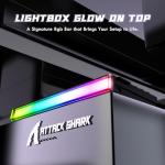 ATTACK SHARK R85HE Wired 75% Hall Effect Rapid Trigger Mechanical RGB Gaming Keyboard with 8K Polling,0.05mm RT Accuracy,0.08MS Latency,Magnetic Switch,5 Layer Sound Damped,Driver for PC(Moonlight)