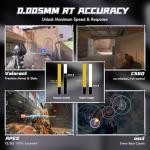 ATTACK SHARK R85HE Wired 75% Hall Effect Rapid Trigger Mechanical RGB Gaming Keyboard with 8K Polling,0.05mm RT Accuracy,0.08MS Latency,Magnetic Switch,5 Layer Sound Damped,Driver for PC(Moonlight)