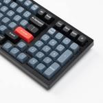 Keychron K4 Pro Custom Wireless Mechanical Keyboard, 96 Keys Hot-swappable QMK/VIA Programmable Macro with K Pro Red Silent Switch RGB Backlit Compatible Mac Windows Linux - Black