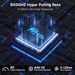 RK ROYAL KLUDGE C87 HE Rapid Trigger Gaming Keyboard, 75% TKL Wired RGB Mechanical Keyboards, Hall Effect Magnetic Switch Keyboard w/Actuation Point Adjustable, 8K Hz Polling Rate, for FPS Gamer