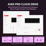 Hexgears MAG68 65% Mechanical Gaming Keyboard Wire, Magnetic Switch Hot-Swappable Keyboard, All-Aluminum Case, 16.8M RGB Backlit&Strip, Rapid Trigger, 8000Hz Polling Rate-Late Sakura