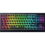 Razer BlackWidow V4 TKL HyperSpeed Wireless Hot Swappable Gaming Keyboard: Orange Tactile Switches - Wireless & Bluetooth - Multi-Function Roller & Control Buttons - Chroma RGB (Renewed)