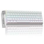 AULA WIN68 HE Mechanical Gaming Keyboard 60%, Hall Effect Magnetic Switch, Fast Trigger Mode Adjustable Actuation, 8000Hz Polling Rate, RGB Backlit, Wired White Keyboard for Laptop/PC Gamer