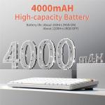 nuphy Air75 V3 Hot Swappable Wireless Mechanical Keyboard, 84 Keys 75% Custom Low Profile Keyboard with Knob, RGB Backlit, Gasket Mounted, Support Bluetooth/2.4GHz/USB-C,White-Red Nano