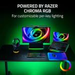 Razer BlackWidow V4 TKL HyperSpeed Wireless Hot Swappable Gaming Keyboard: Orange Tactile Switches - Wireless & Bluetooth - Multi-Function Roller & Control Buttons - Chroma RGB (Renewed)