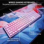 CHERRY XTRFY MX 3.1 Mechanical Wired Gaming Keyboard | New MX2A Switches (Pink, MX2A Brown)