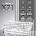 YUNZII X71 68% Wireless RGB Mechanical Keyboard