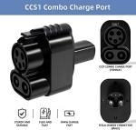 Arozk CCS Charger Adapter for Tesla Models