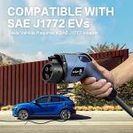 MUSTART Level 2 Portable EV Charger 25ft Cable