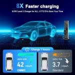 OMMC 40A Portable Level 2 EV Charger 25FT