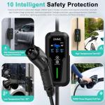 OMMC 40A Portable Level 2 EV Charger 25FT