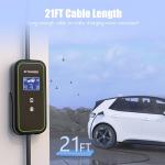 40Amp Level 2 Portable EV Charger with 21FT Cable