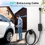 OMMC 40A Portable Level 2 EV Charger 25FT