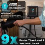 EVIQO Level 2 EV Charger with 25' Cord