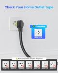 SEGUMA 40Amp Level 2 EV Charger with 25FT Cable