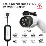 AplysiaTech Portable 16Amp EV Charger with 21ft Cable