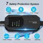 Zencar Level 2 Portable EV Charger - 25ft Cable