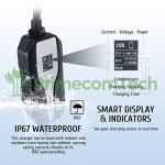 Adjustable Level 2 EV Charger with 30ft Cable