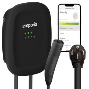 Emporia Level 2 EV Charger with 25ft Cable