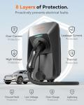 WOLFBOX Level 2 EV Charger with 25ft Cable