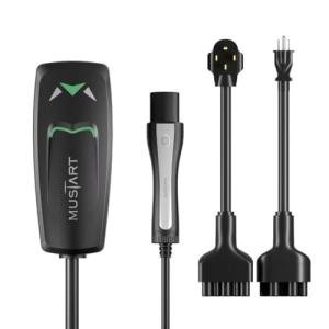 Portable Tesla Charger - Level 1 & 2, 25ft Cable