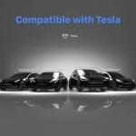 Portable Tesla Charger - Level 1 & 2, 25ft Cable