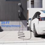 Portable Tesla Charger - Level 1 & 2, 25ft Cable