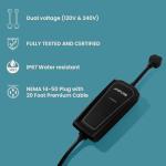 Portable Level 2 EV Charger - Fast 32A Charging