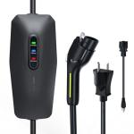 Level 1&2 EV Charger, Electric Vehicle Portable Charger with 20FT Cable, 3.5KW 16Amp Home EV Car Charging Station, 110V-240V NEMA 6-20 & NEMA 5-15 Plug Adapter, for All SAE J1772
