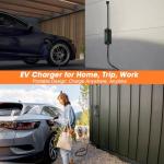 25ft Level 1 Portable EV Charger with Dual Plugs