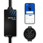 Grizzl-E Mini Connect Level 1-2 Portable Electric Vehicle (EV) Charger up to 40 Amp, UL Certified, Indoor/Outdoor Electric Car Fast Charging Station, NEMA 14-50 Plug, 25 feet Cable, J1772 Connector