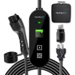 NIUNIUEV Level 1+2 EV Charger,8~16 Amp Electric Car Charger 110~240V,Electric Vehicle Charging Station with NEMA 6-20P & NEMA 5-15P,Travel EV Charge Cable,for J1772 Electric Cars